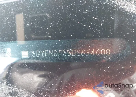 2013 Cadillac Srx Luxury Collection z USA, uszkodzony, nr VIN 3GYFNCE33DS654600